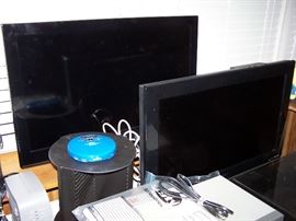 Back- 32" Samsung, Front- Sharp 26" w/DVD Player