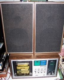 RCA 8-Track Player w/Speakers