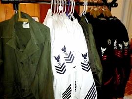 WWII Navy Uniforms