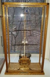 Constitution Cross Section Large Model Ship