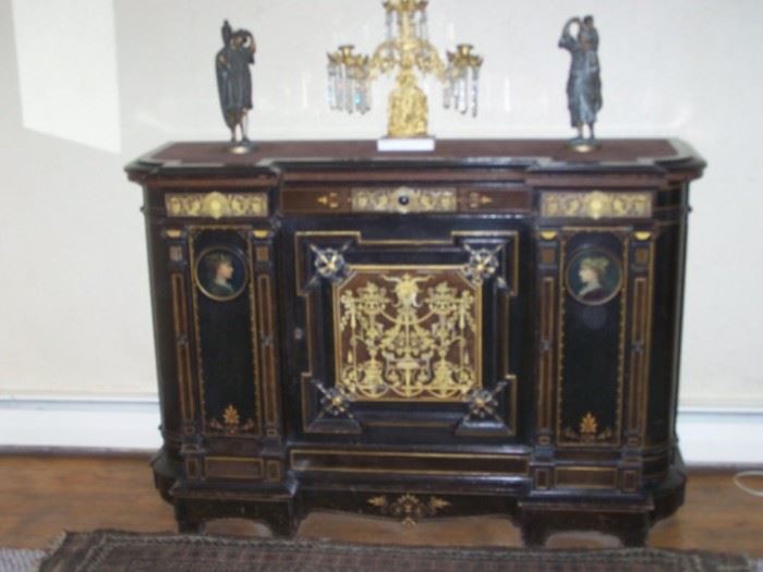 Renaissance revival sideboard