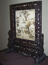 Chinese table screen