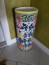 Made in Portugal umbrella vase.