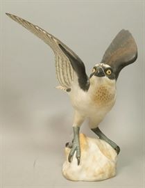 Lot 60 SPODE England Bone China Osprey Bird Figure. Bird