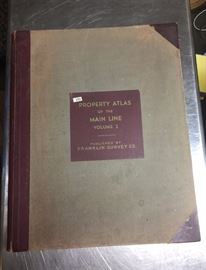 Lot 658 1950 ATLAS Main Line, Penna. Franklin Survey Co. 