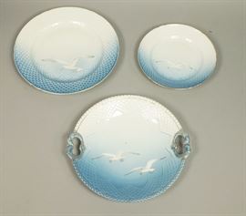 Lot 109 16pc BG Denmark Seagull Dinnerware Dish Set. Inc