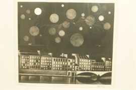 Lot 219 AVATI Mario Black  White Print