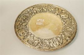 Lot 444 S. KIRK  SONS Co Sterling Silver Plate. Deep rel