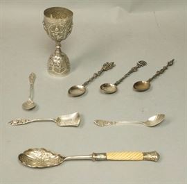 Lot 460 8pc Silver  Sterling Articles