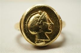 Lot 542 LAURENCE de VRIES 22K Gold 