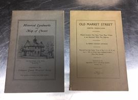 Lot 688 2 Volumes. Chester Pennsylvania. Historical Maps 