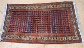 Lot 364 46 x 75 Hamadan Style Handmade Oriental Carpet 