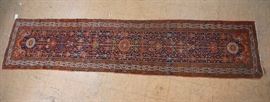 Lot 366 3 x 132 Handmade Oriental Carpet Rug Runner. G