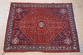 Lot 377 51 x 66 Handmade Oriental Carpet Rug. Made in 