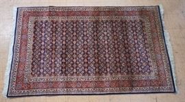 Lot 378 51 x 83 Handmade Oriental Carpet Rug. Repeatin