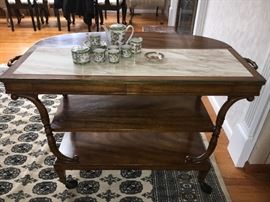 There is one drop on one side only