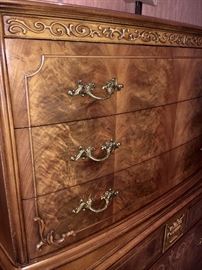 Note the antique French hardware