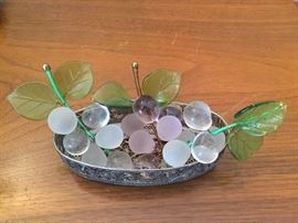Glass grapes