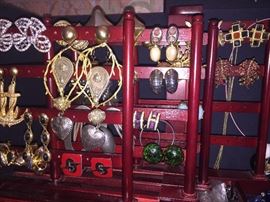 TONS of Costume Jewelry - some sterling jewelry!