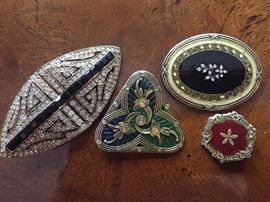French Pins, Catherine Popesco three on right