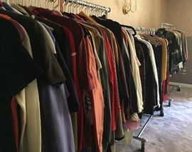 Tons of designer clothing~