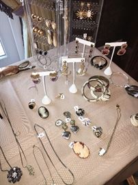 Lots of beautiful costume jewelry