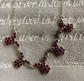 Garnet necklace