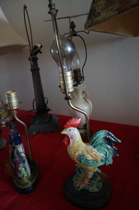 rooster lamp