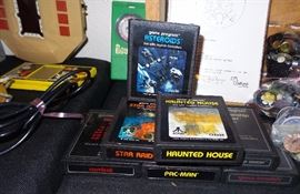Original Atari Games (7).  Handheld games