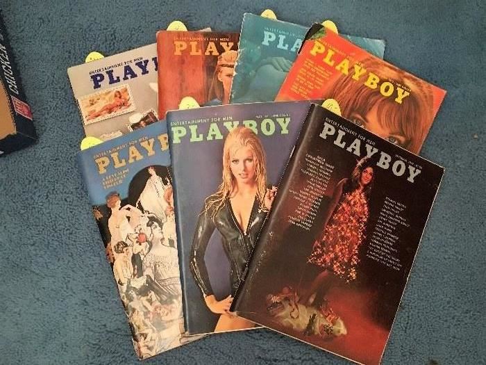 Vintage Playboys from the 60's & 70's
