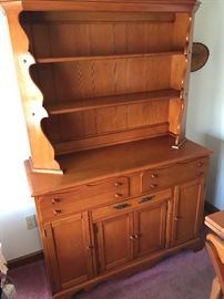 Full Size Maple China Hutch