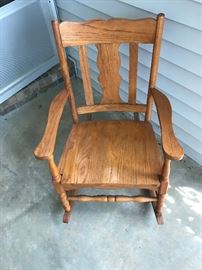 Oak Rocker