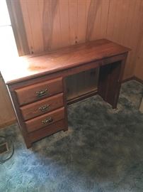 Three drawer office type desk