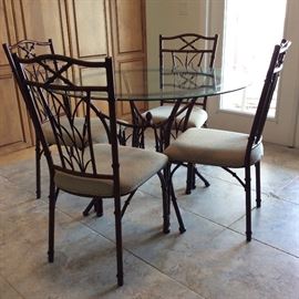 Kitchen table with 4 chairs. 