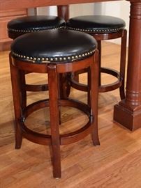 Five stools total