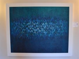 "Orcas Feeding" original painting by Thomas F. Meehan