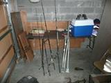 fishing poles