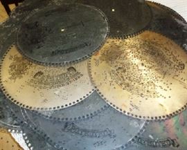 38 15.5" Regina Music Discs