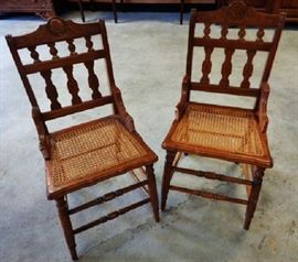 Antique Cane Chairs