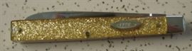 Rare Case Goldstone Doctor's Knife - Made In Germany In 1989 & 1990 - Only 300 to 400 Were Estimated To Have Been Made - Mint Condition