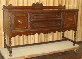 1920's Walnut Buffet