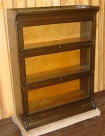 Oak 3 Stack Lawyer's Bookcase