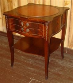 Mahogany Lamp Table
