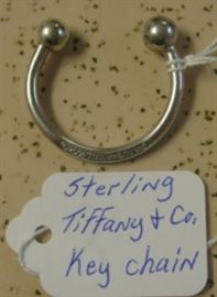 Sterling Tiffany & Co. Key Chain