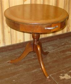 Mahogany Drum Table