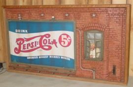 Lighted Pepsi-Cola Sign