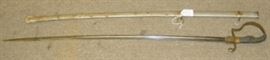 1870's Imperial German Calvary Sword w/Sheath
