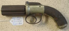 Mid 1800's .31 Caliber Percussion Pepper Box Pistol