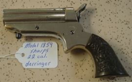 Model 1859 Sharps .22 Caliber Derringer