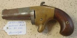 1870's - 1880's National Arms Co. .41 Caliber Derringer